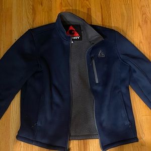 Gerry Mens Medium Heavy Textured Knit Jacket